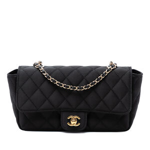 Pre-Loved Chanel Mini Rectangular Quilted Satin Single Flap